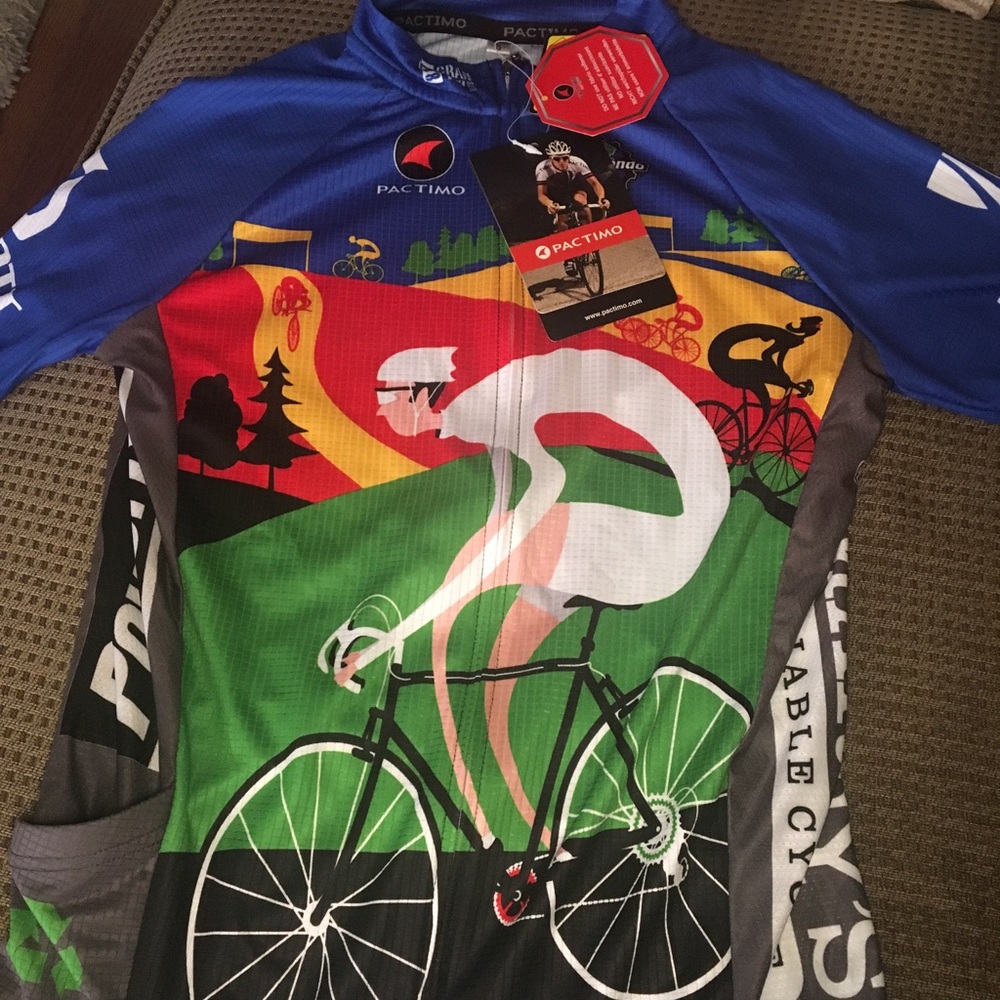 NWT Pactimo small biker jersey small